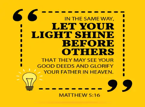 8970 Matthew 5 16 Light shine 2
