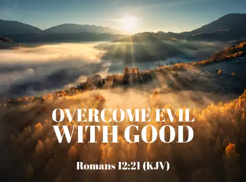 8836 Romans 12 1 not overcome by evil