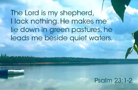 Psalm 23 1 2