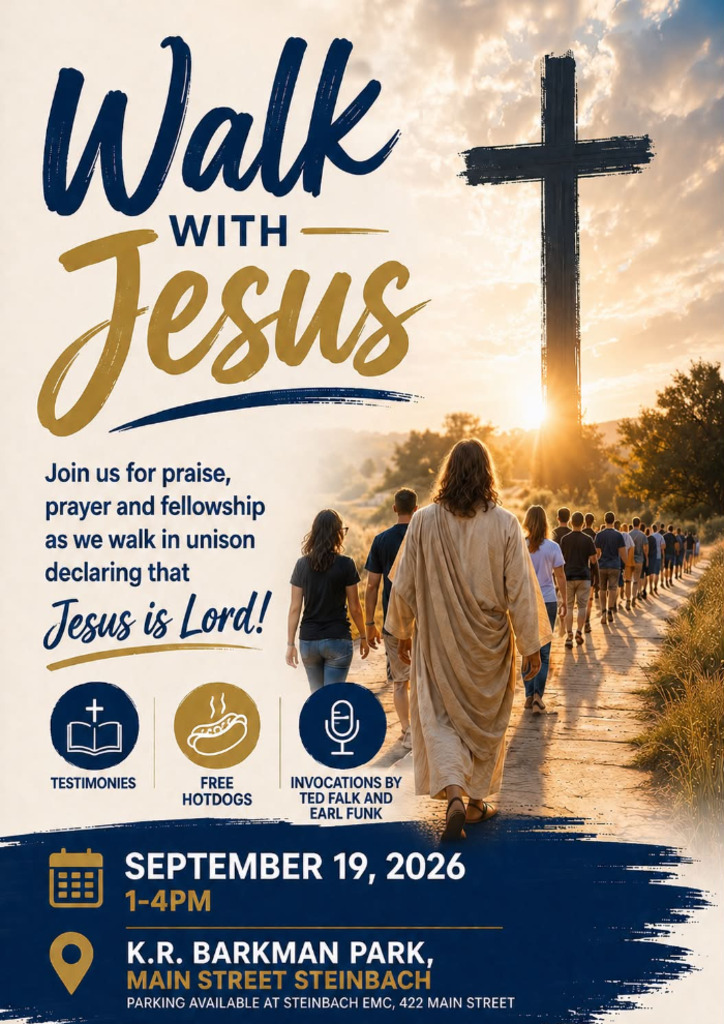 Walk With Jesus Steinbach Manitoba